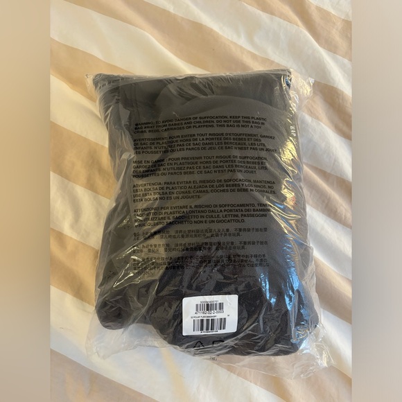 Yeezy Gap Fleece Padded Hoodie Dark Gray - Picture 7 of 7